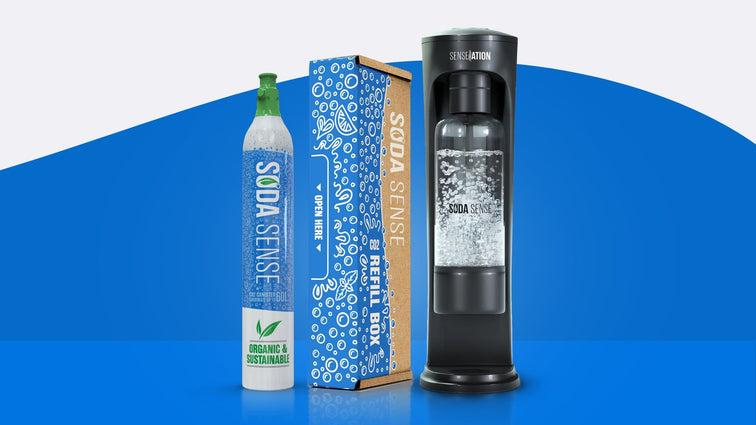 Get new Easy Connect CO2 canisters. Our Easy Connect CO2 canisters are compatible with all Sodastream Quick Connect machines that use snap-on canisters.