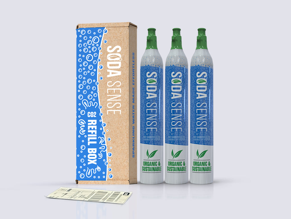 Threaded 60L CO2 Canister